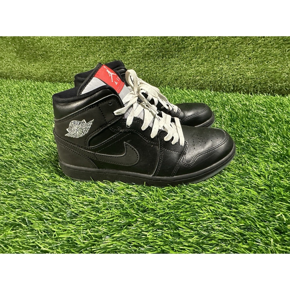 NIke Air Jordan 1 SE Mid Black Metallic Reimagined Mens Size 9